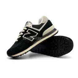 New Balance 574 WMNS Black Suede