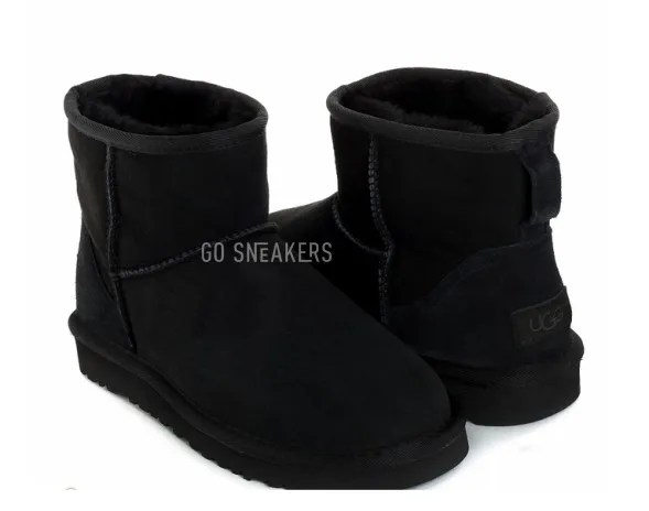 Мужские мини угги Mens Classic Mini II Black