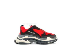 Balenciaga Triple S Red Black