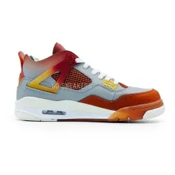 Nike Air Jordan 4 Grey/Orange