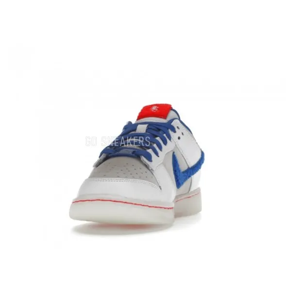 Унисекс кроссовки Nike Dunk Low Retro Prm Year Of The Rabbit White Crimson Varsity Royal