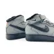 Унисекс зимние кроссовки Nike Air Force 1 ’07 LV8 Mid Utility Winter Leather Grey/Black