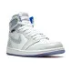 Унисекс кроссовки Nike Jordan 1 Retro High Zoom White Racer Blue