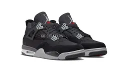 Nike Air Jordan 4 Retro SE Black Canvas