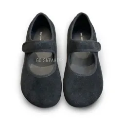 The Row Ballet Suede Black