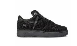 Louis Vuitton X Nike Air Force 1 Low Triple Black