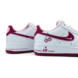 Nike Air Force 1 07 Valentines Day White/Wine