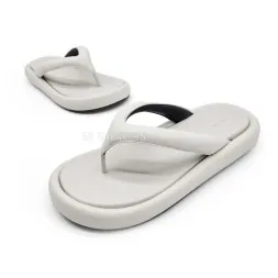 The Row Flip-flop White
