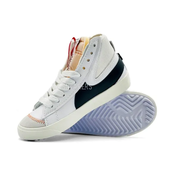Унисекс кроссовки Nike Blazer Mid 77 Jumbo White Black Sail
