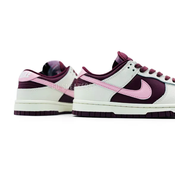 Унисекс кроссовки Nike Sb Dunk Low White/Burgundi