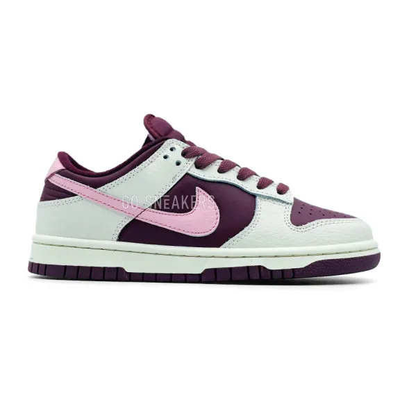 Унисекс кроссовки Nike Sb Dunk Low White/Burgundi