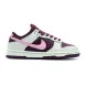Унисекс кроссовки Nike Sb Dunk Low White/Burgundi