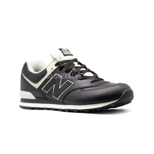 Мужские кроссовки New Balance 574 XXL Leather Brown