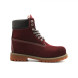 Женские ботинки с мехом Timberland Bordeaux