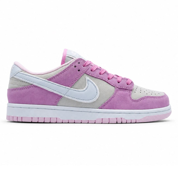 Женские кроссовки Nike SB Dunk Low Retro Woman Pink Grey