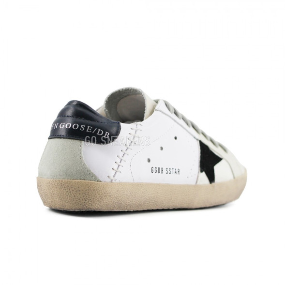 Мужские кеды Golden Goose Deluxe Brand Navy/Black Star
