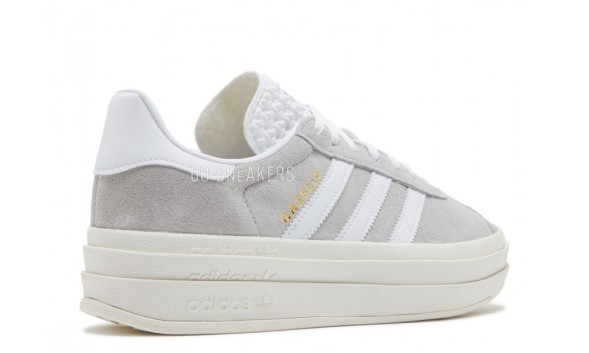 Унисекс кеды Adidas Gazelle Bold Grey White
