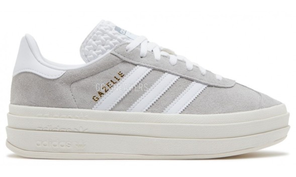 Унисекс кеды Adidas Gazelle Bold Grey White