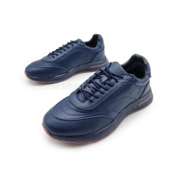 Loro Piana Leather Navy