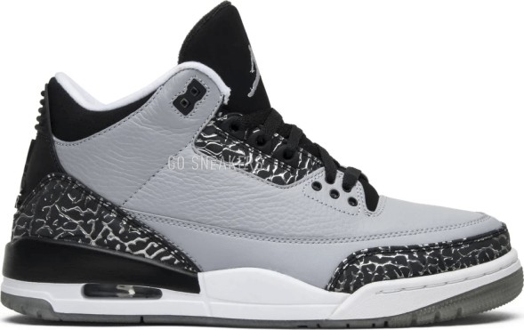 Женские кроссовки Nike Air Jordan 3 Retro &amp;#039;Wolf Grey&amp;#039;