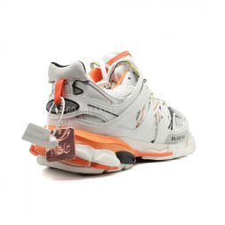 Balensiaga Track Trainer White-Orange