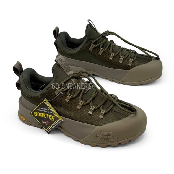 Мужские кроссовки The North Face Glenclyffe Anti-Slip Wear-Resistant Low-Top Trekking Shoes Man Green