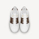 Женские кеды Louis Vuitton Frontrow White/Brown