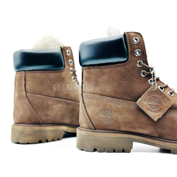 Мужские зимние ботинки Timberland Man Chocolate Winter
