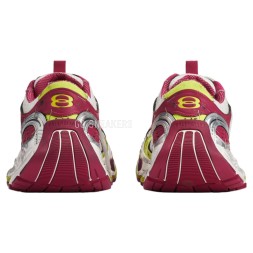 Balenciaga Stapler Sneaker White Pink Yellow