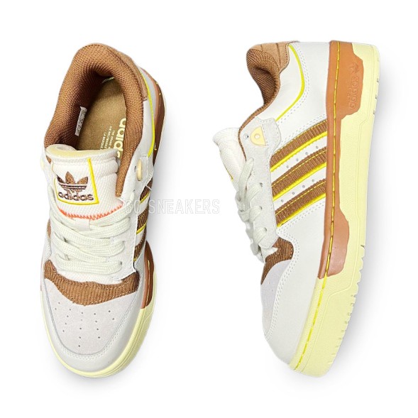 Женские кроссовки Adidas Forum 84 Low White Brown
