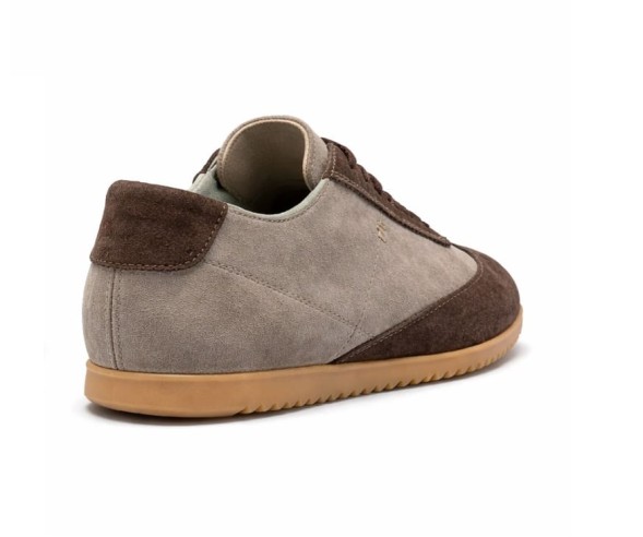 Женские кроссовки The Row Suede Sneakers Grey/Beige