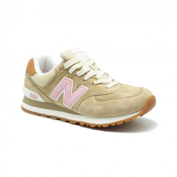 Женские кроссовки New Balance 574 Premium Cruisin Beige