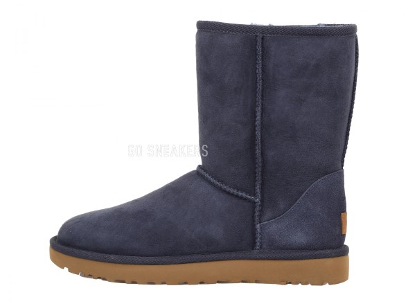 Женские непромокаемые короткие угги Classic Short Navy II