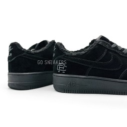 Nike Air Force Suede Winter Man Black