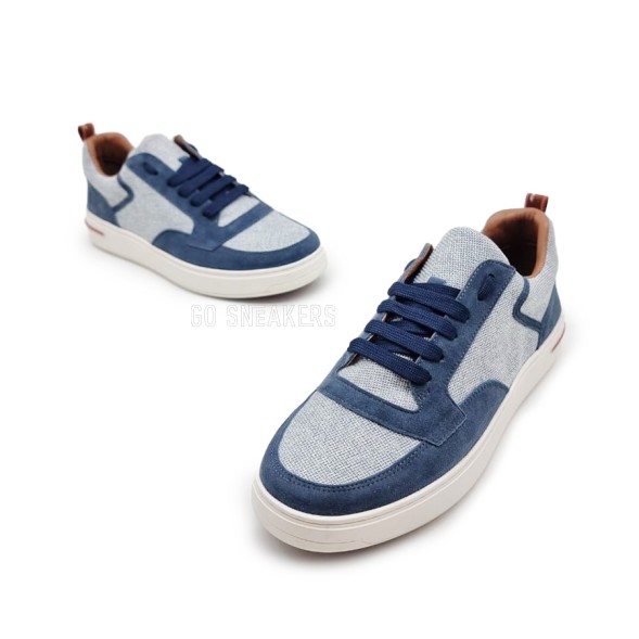 Унисекс кроссовки Loro Piana Newport Walk Grey/Blue