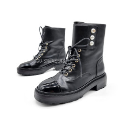 Chanel Boots Black