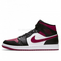 Nike Air Jordan 1 Mid Bred Toe