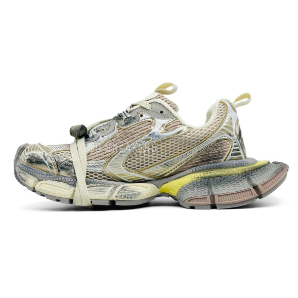 Женские кроссовки Balenciaga 3XL Woman Coral/Yellow