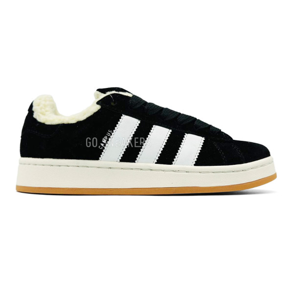 Женские зимние кроссовки Adidas Campus 00s Winter Black Women