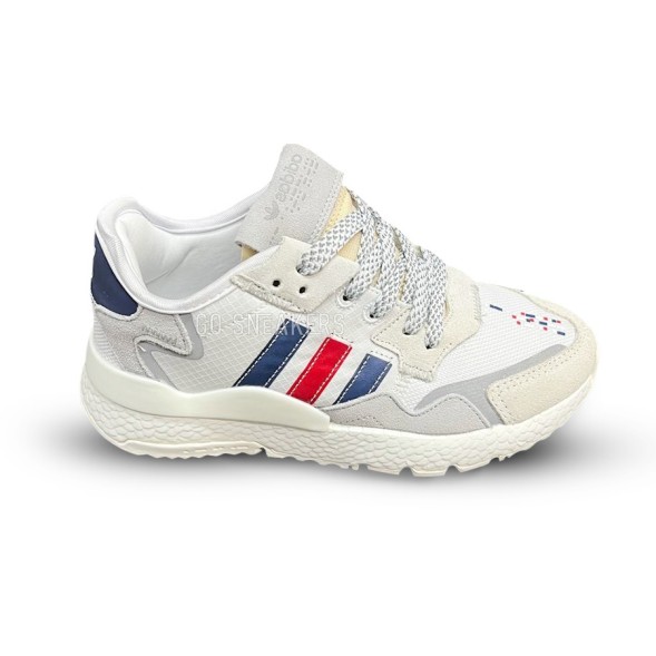 Женские кроссовки Adidas Nite Jogger White Multicolor