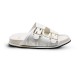 Мужские шлепки Fendi Flip-flops Double White