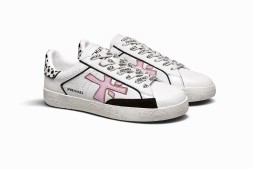 Premiata Outdoor Skateboard White/Pink