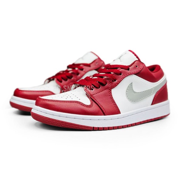Женские кроссовки Nike Air Jordan 1 Low GS &amp;quot;Cherrywood&amp;quot;