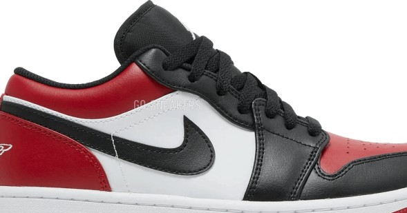Унисекс кроссовки Nike Air Jordan 1 Low &amp;#039;Bred Toe&amp;#039;