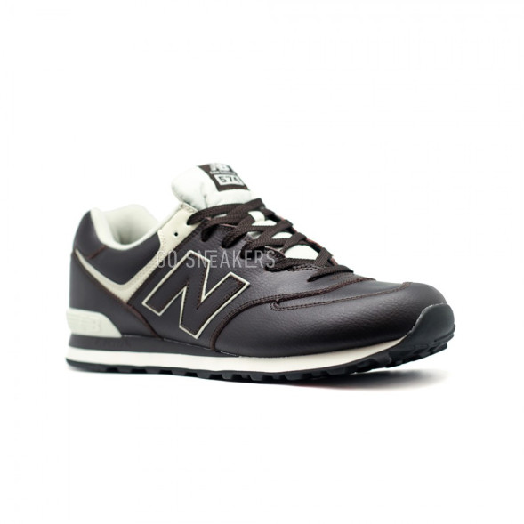 Мужские кроссовки New Balance 574 XXL Leather Brown