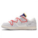 Унисекс кроссовки Nike Dunk Low Off-White Lot 13 of 50
