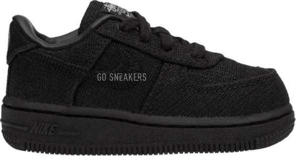 Женские кроссовки Nike Stussy x Air Force 1 Low TD &amp;#039;Black&amp;#039;