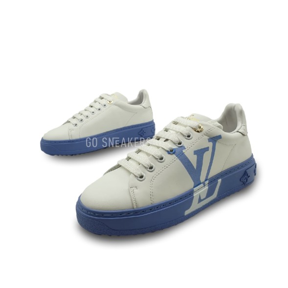 Женские кроссовки Louis Vuitton Charlie низкие голубые