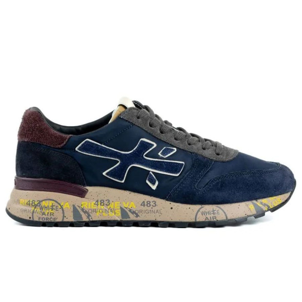 Мужские кроссовки Premiata Mick Suede Navy