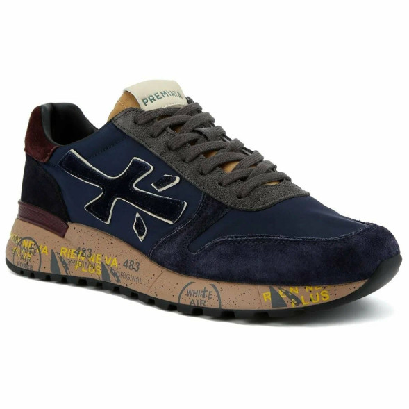 Мужские кроссовки Premiata Mick Suede Navy